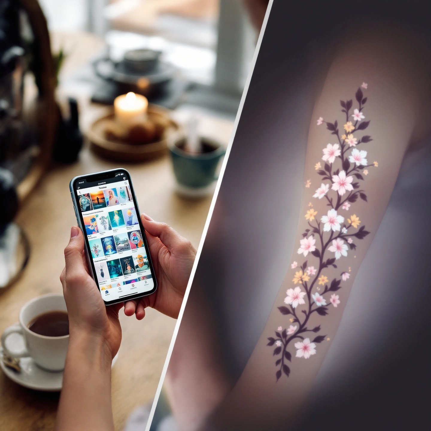 visualizing tattoo placements via augmented reality