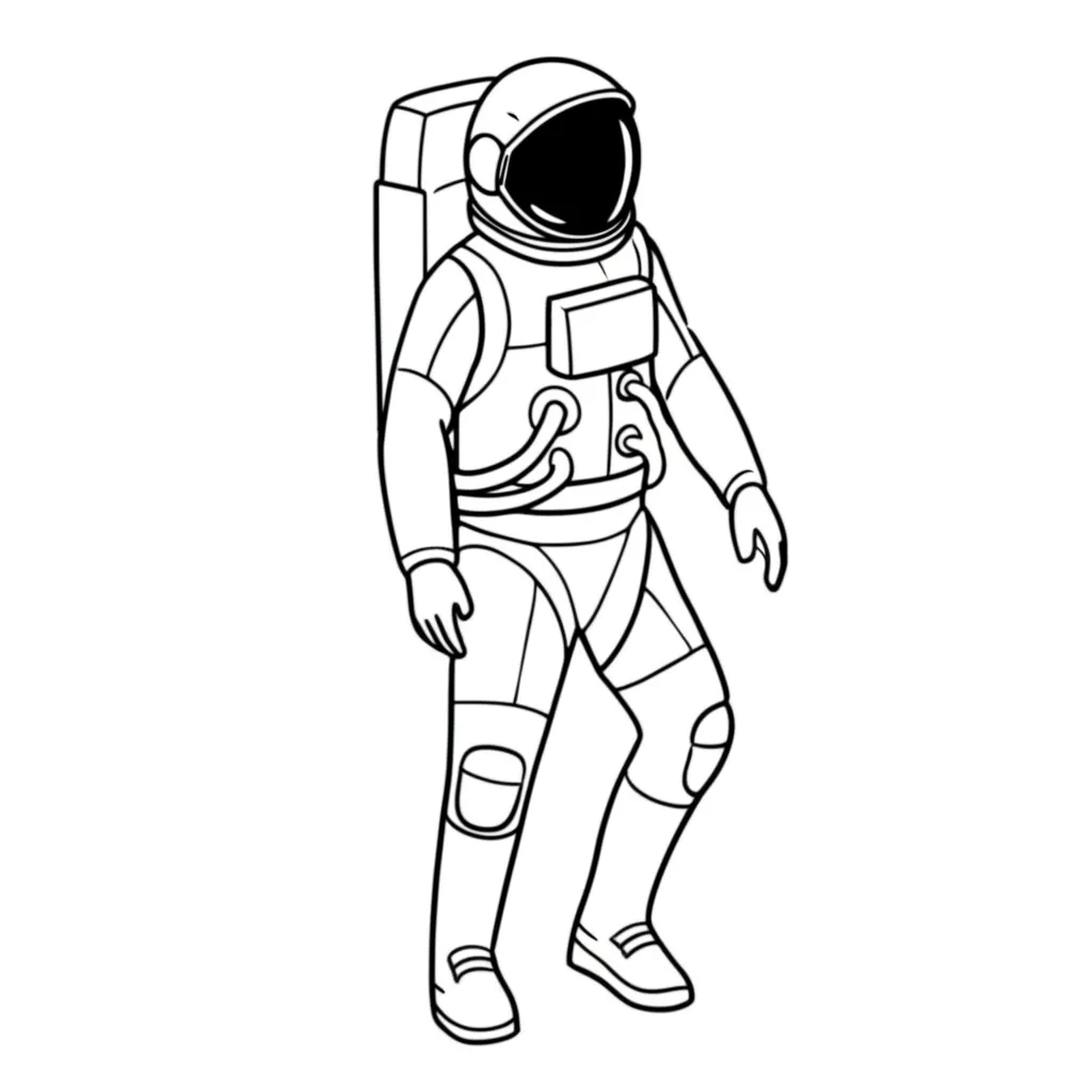 Fine Line Spaceman Tattoo Idea Fine Line Spaceman Tattoo Idea