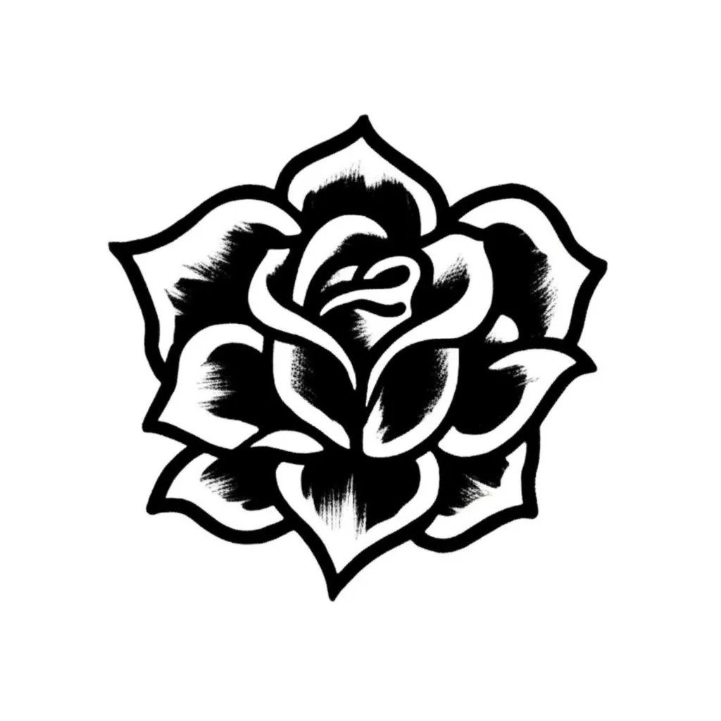 American Traditional Rose Tattoo: Meaning, Design & Ideas American Traditional Rose Tattoo: Meaning, Design & Ideas