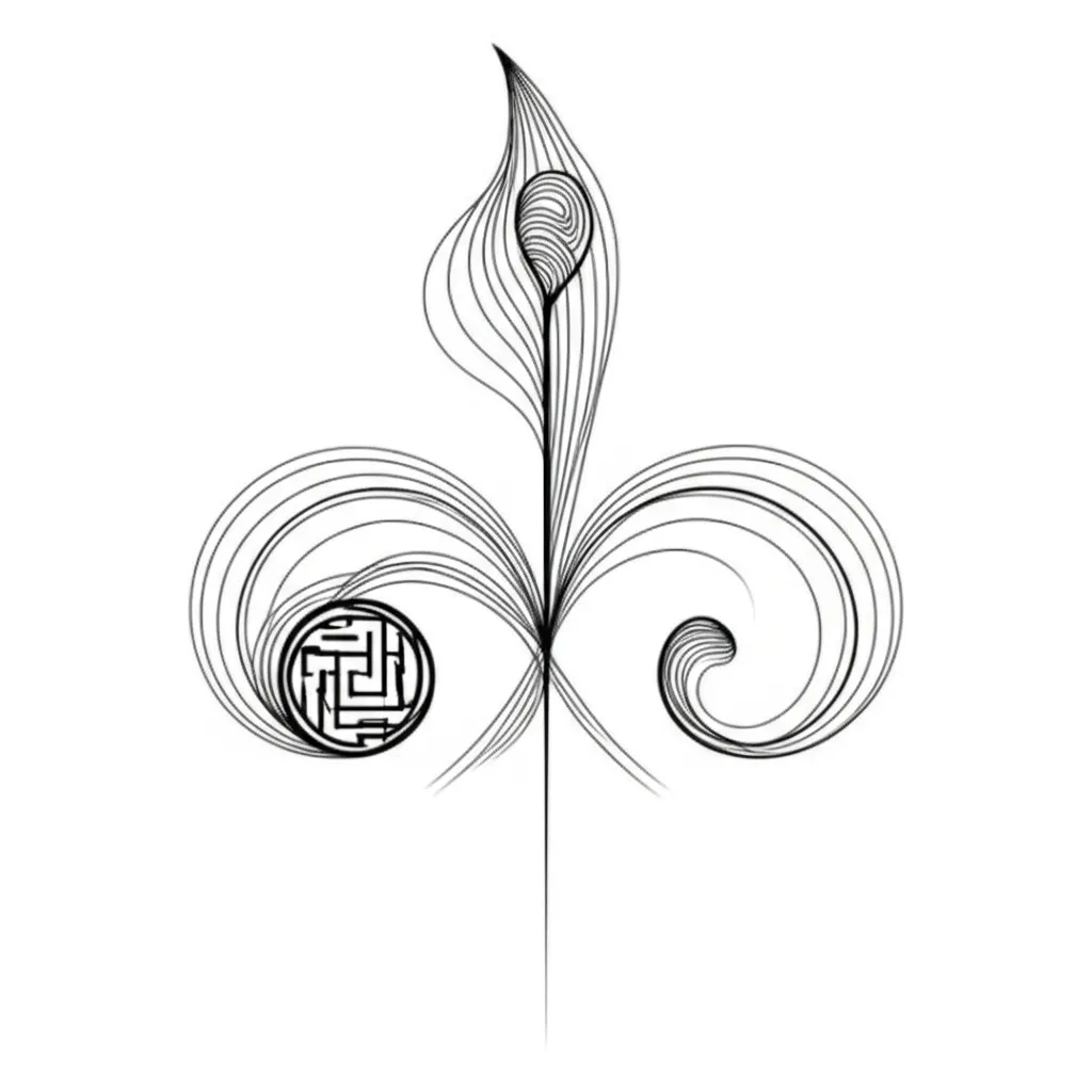 Minimalist Tattoo Design: Patience, Strength, Intelligence Minimalist Tattoo Design: Patience, Strength, Intelligence
