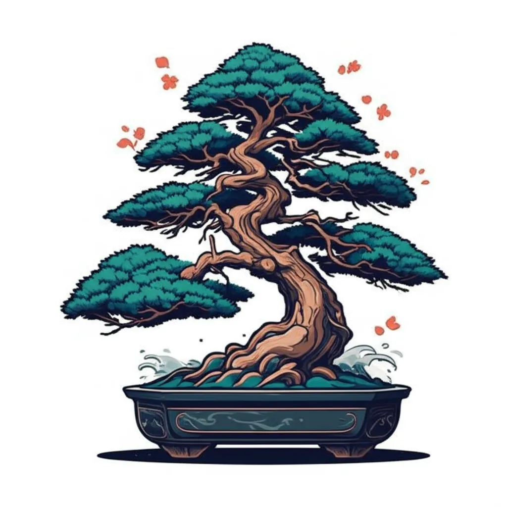Japanese Bonsai Tree Tattoo: Mr. Miyagi Inspired Design Japanese Bonsai Tree Tattoo: Mr. Miyagi Inspired Design