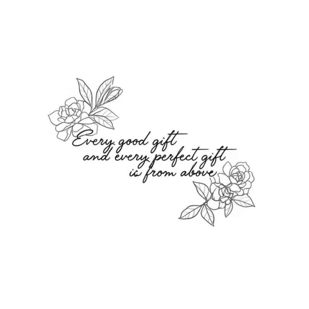 Minimalist Gardenia Tattoo: A Gift From Above