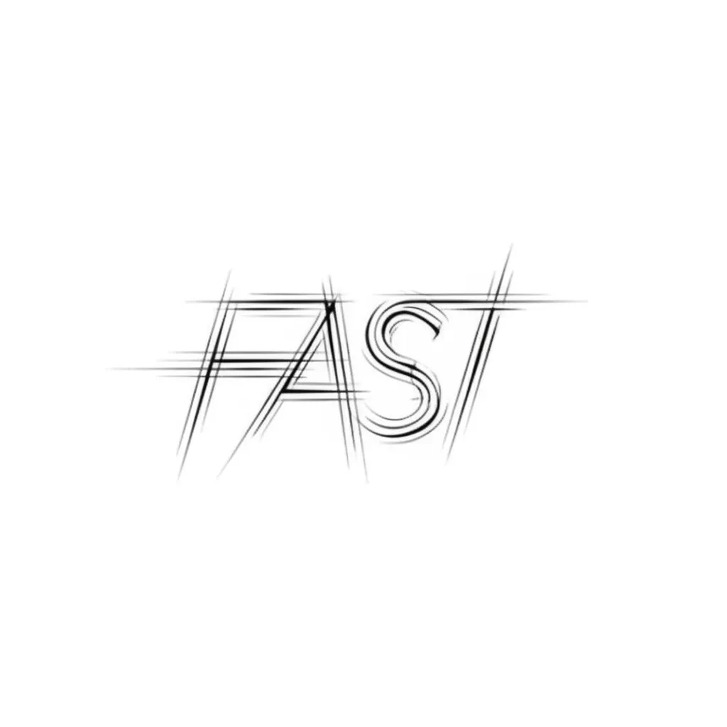 Minimalist 'Fast' Tattoo Design