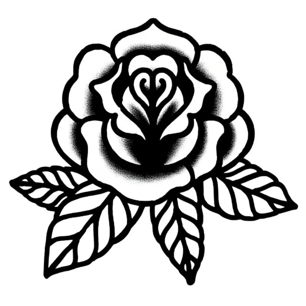 American Traditional Rose Tattoo: Meaning, Design & Ideas