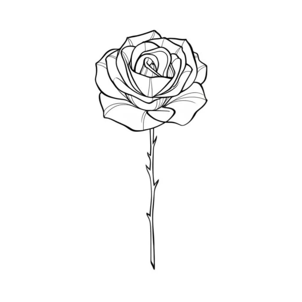 Minimalist Rose Tattoo Design: Meaning & Inspiration Minimalist Rose Tattoo Design: Meaning & Inspiration