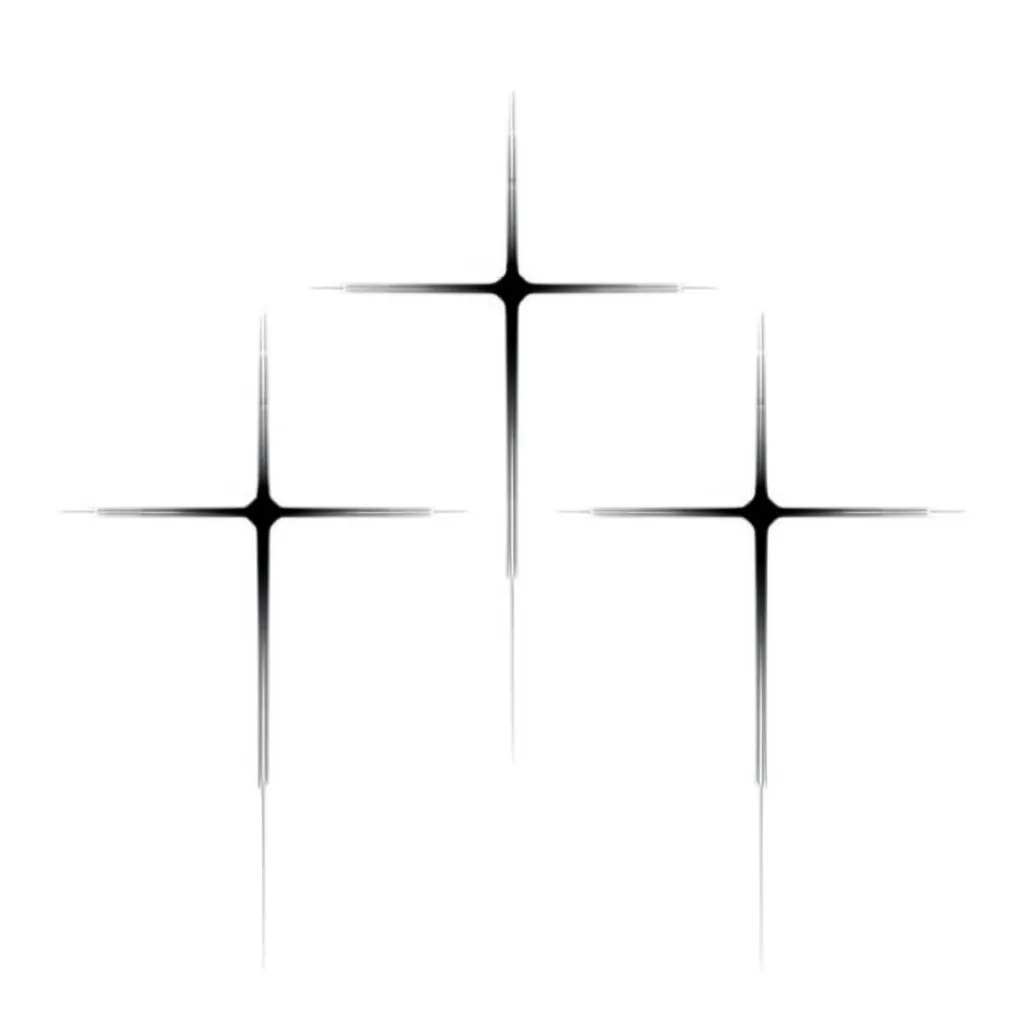 Minimalist Three Crosses Tattoo Design Ideas Minimalist Three Crosses Tattoo Design Ideas
