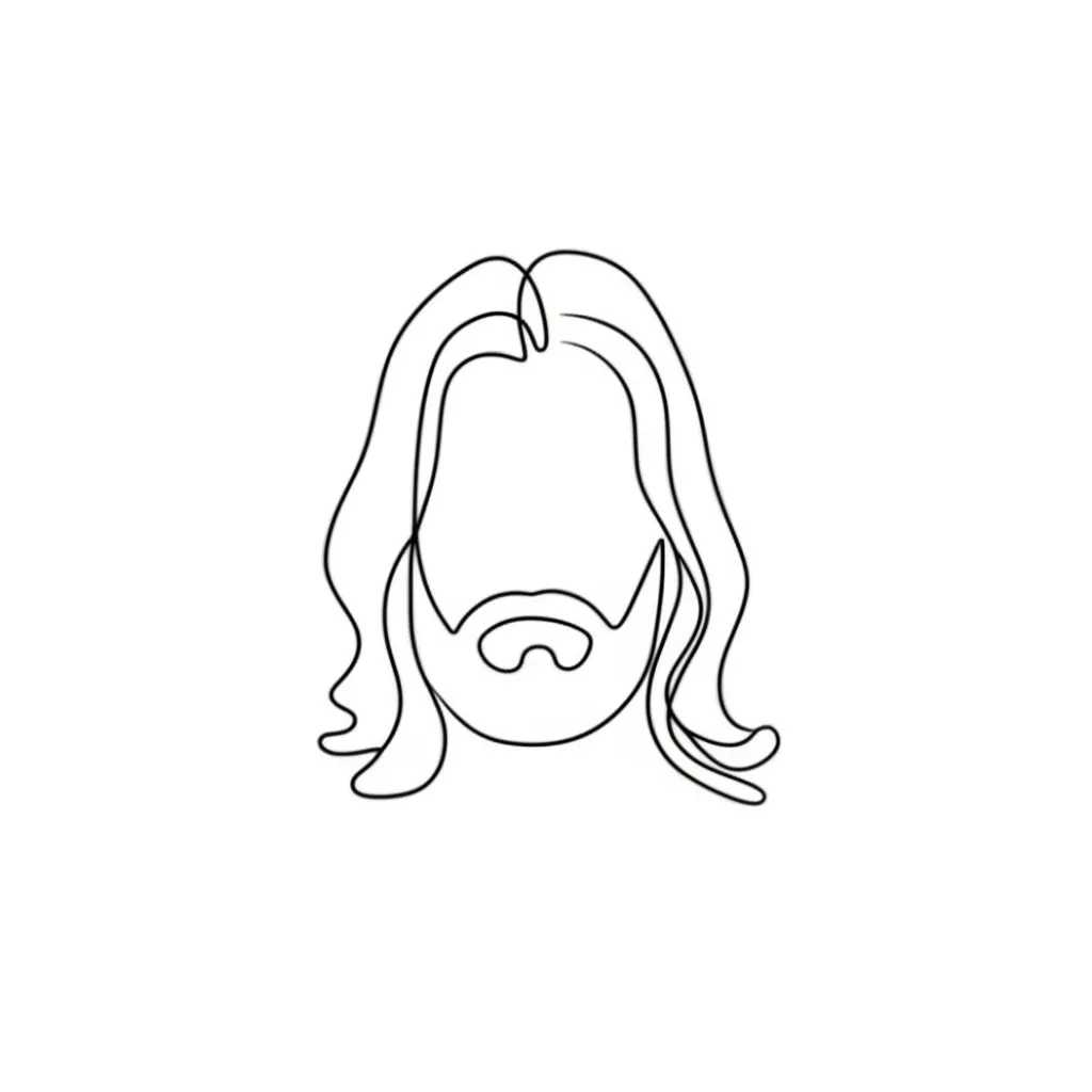 Minimalist Jesus Tattoo: Simple and Spiritual Design Minimalist Jesus Tattoo: Simple and Spiritual Design