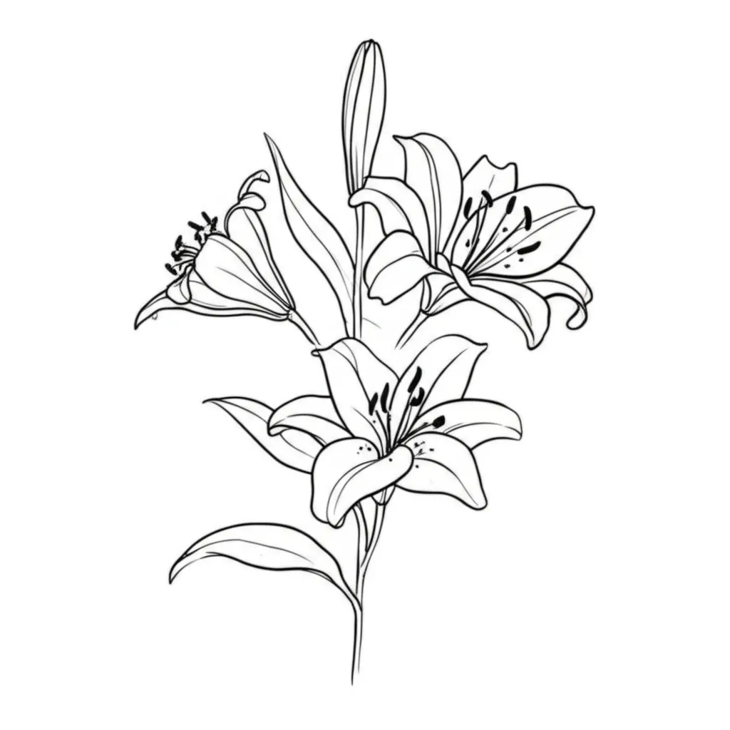 Minimalist Flower Tattoo Designs: Simple & Elegant Floral Art