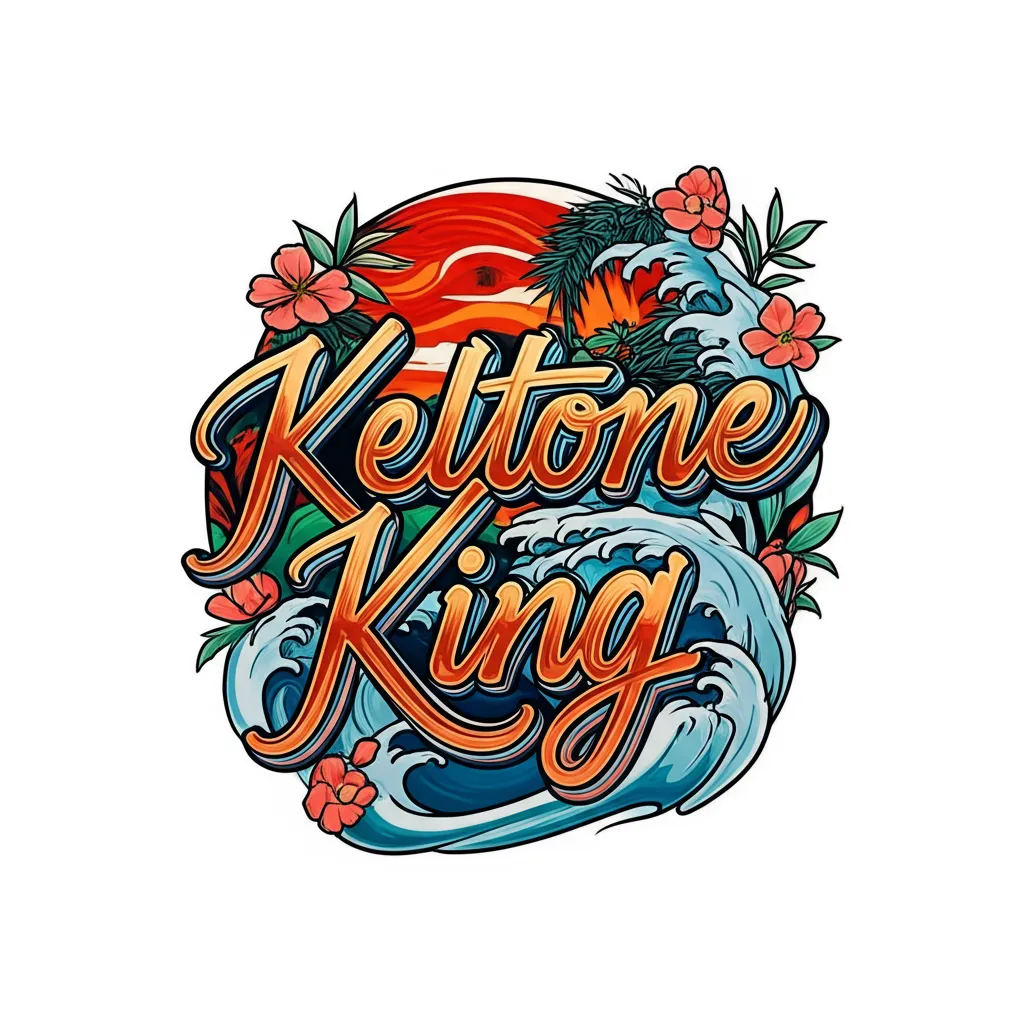 Keltone King Japanese Traditional Tattoo Design Keltone King Japanese Traditional Tattoo Design