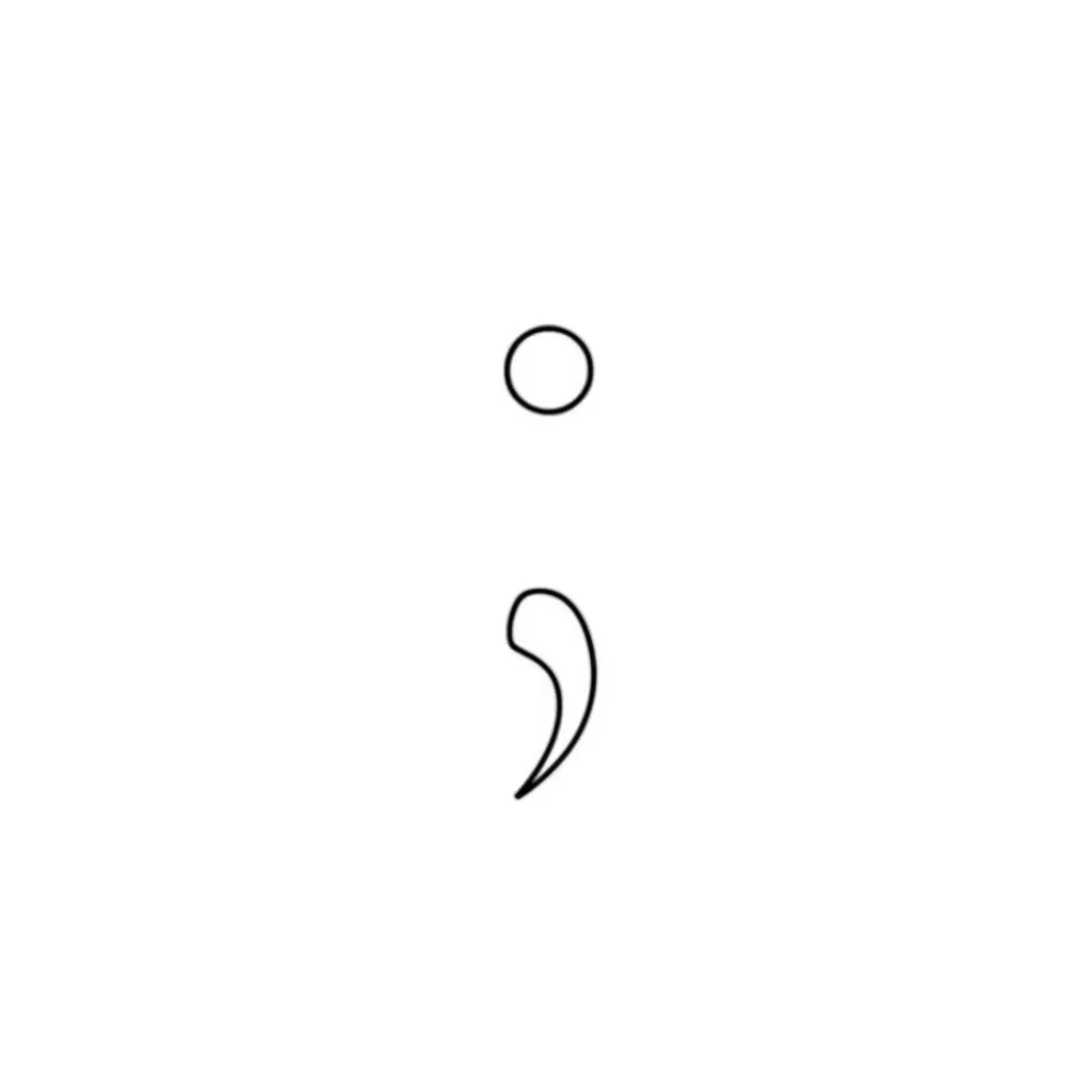 Minimalist Semicolon Tattoo: Meaning, Design Ideas, and Symbolism Minimalist Semicolon Tattoo: Meaning, Design Ideas, and Symbolism