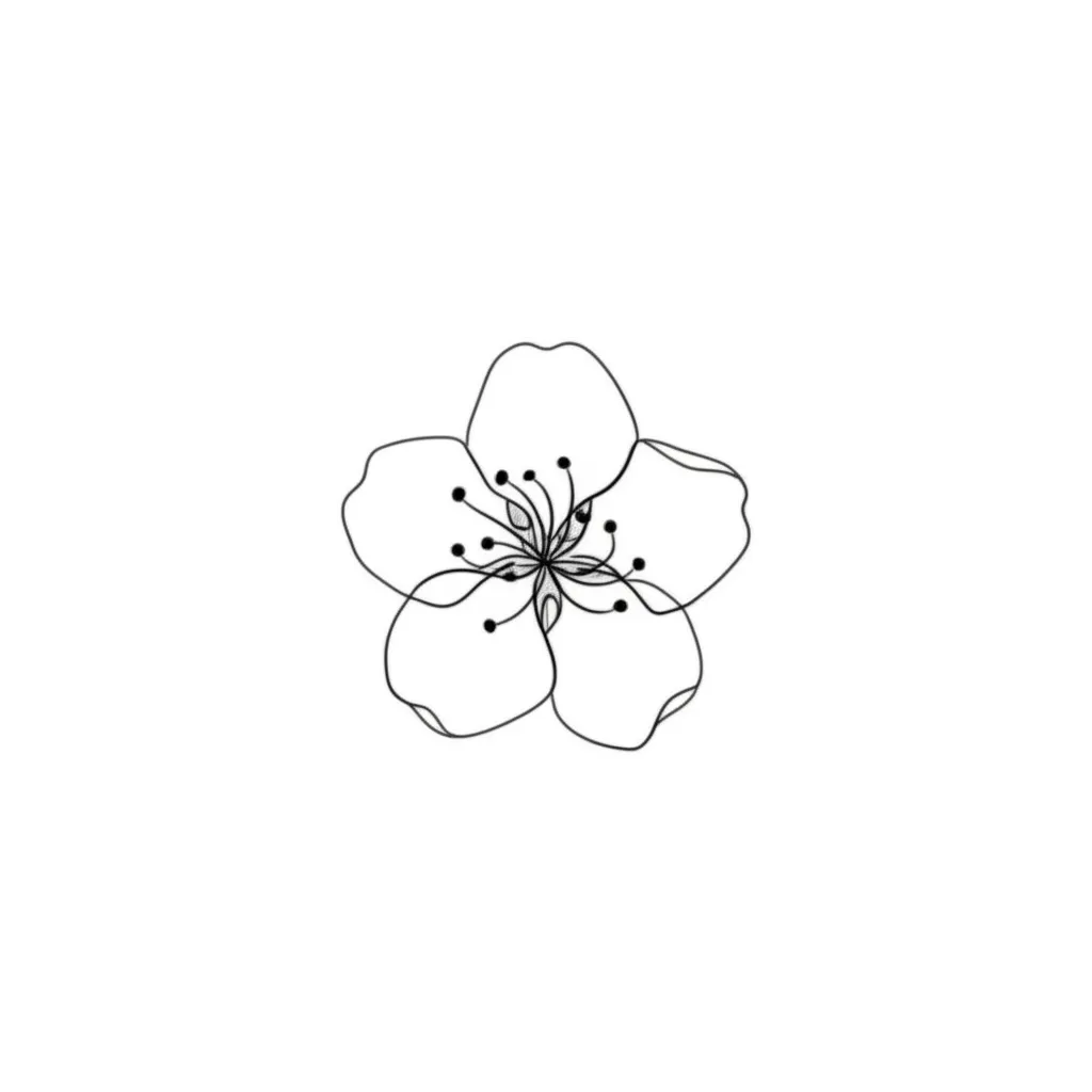 Minimalist Sakura Tattoo Design: Meaning & Inspiration Minimalist Sakura Tattoo Design: Meaning & Inspiration