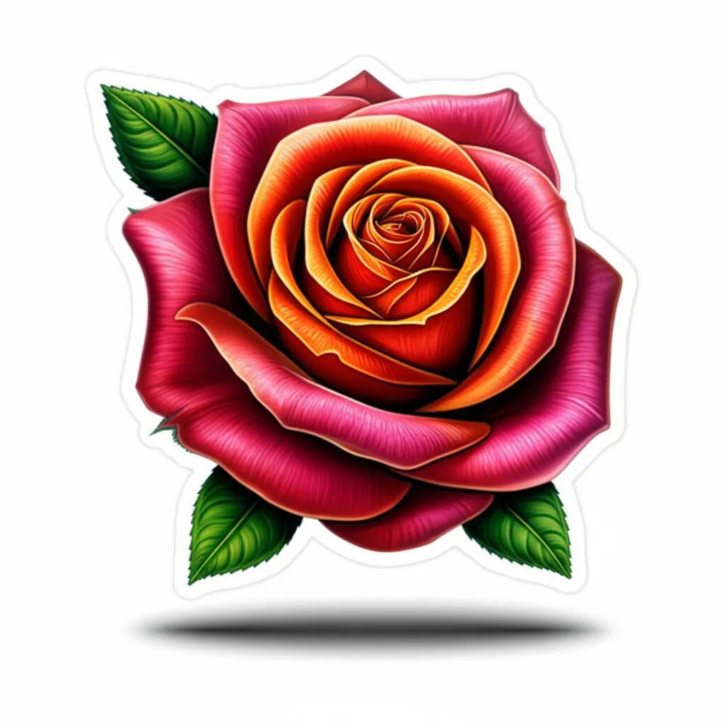 3D Rose Tattoo Design: A Timeless Floral Masterpiece