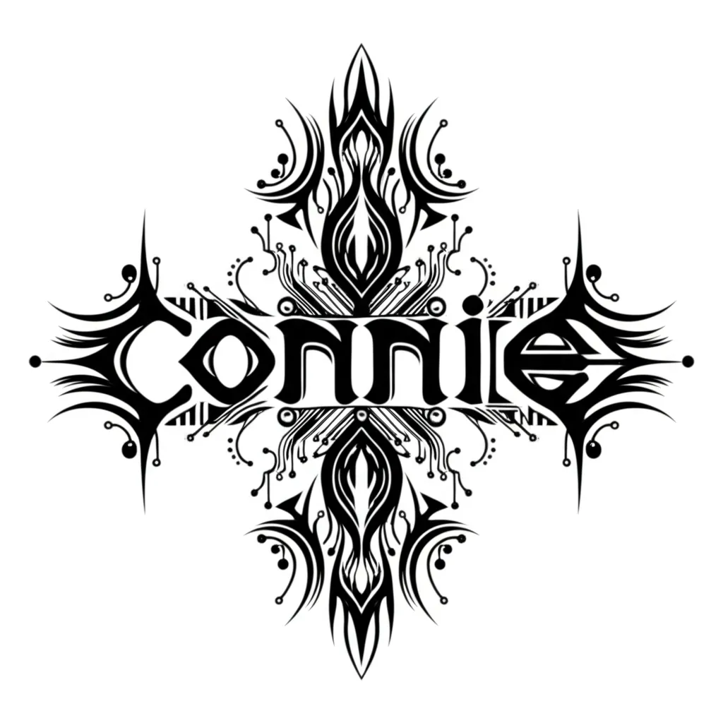 Connie Cyber Sigilism Tattoo Design