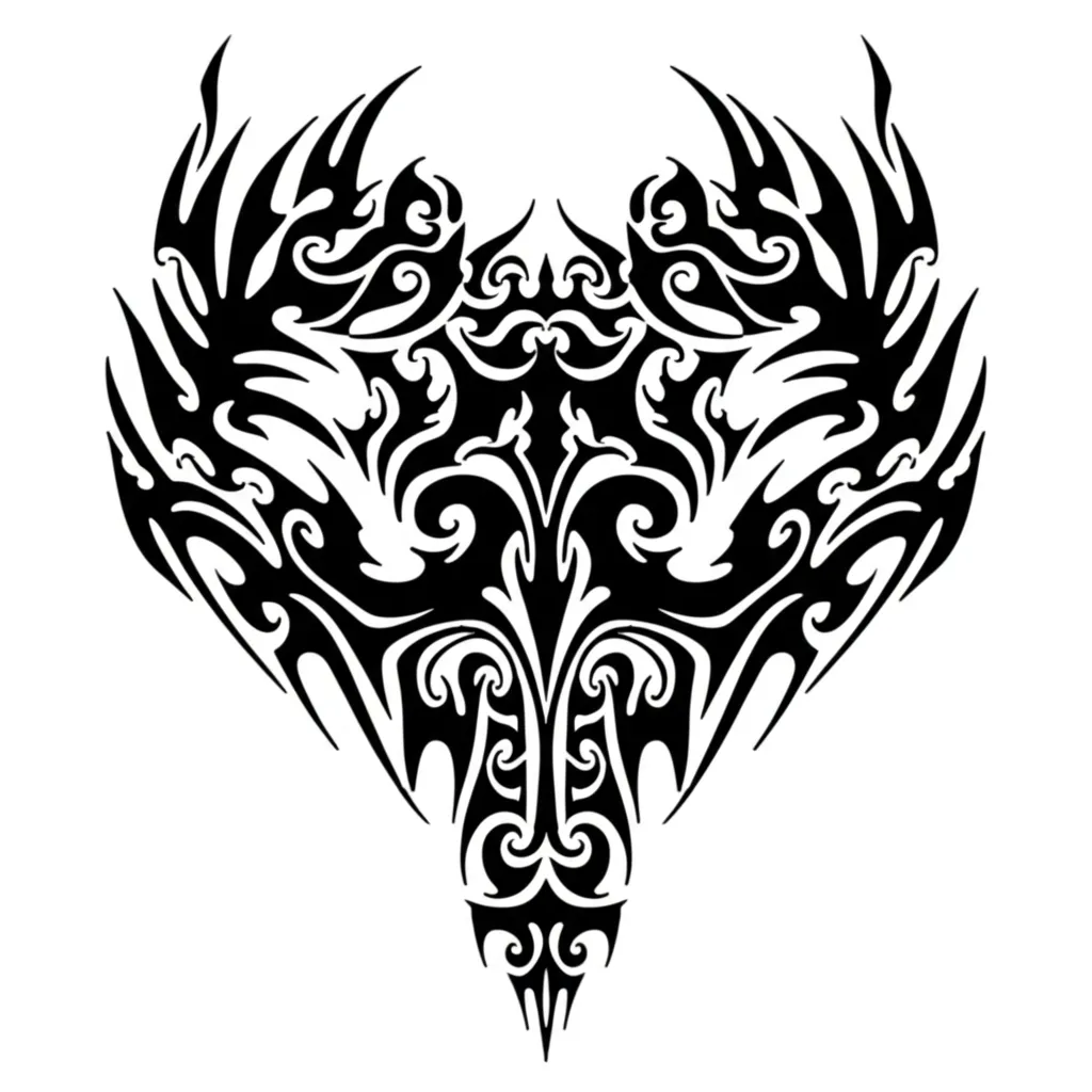 Angles Tribal Tattoo Design - Meaning and Ideas