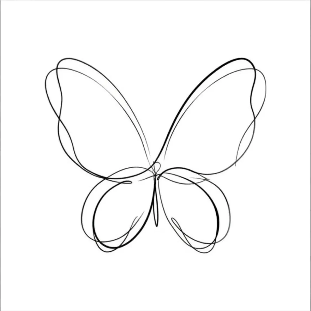Minimalist Colombian Flag Butterfly Tattoo Design Minimalist Colombian Flag Butterfly Tattoo Design