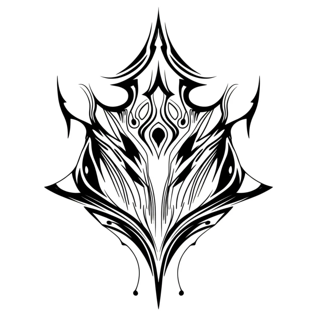 Cyber Sigilism Neck Tattoo: Unique Design & Meaning Cyber Sigilism Neck Tattoo: Unique Design & Meaning