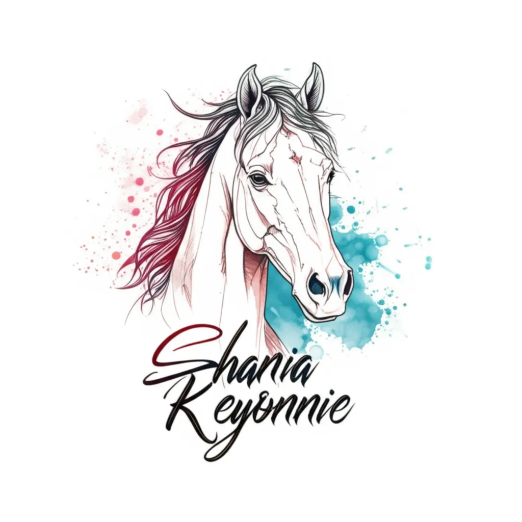 Shania Keyonnie Horse Watercolor Tattoo Design Shania Keyonnie Horse Watercolor Tattoo Design
