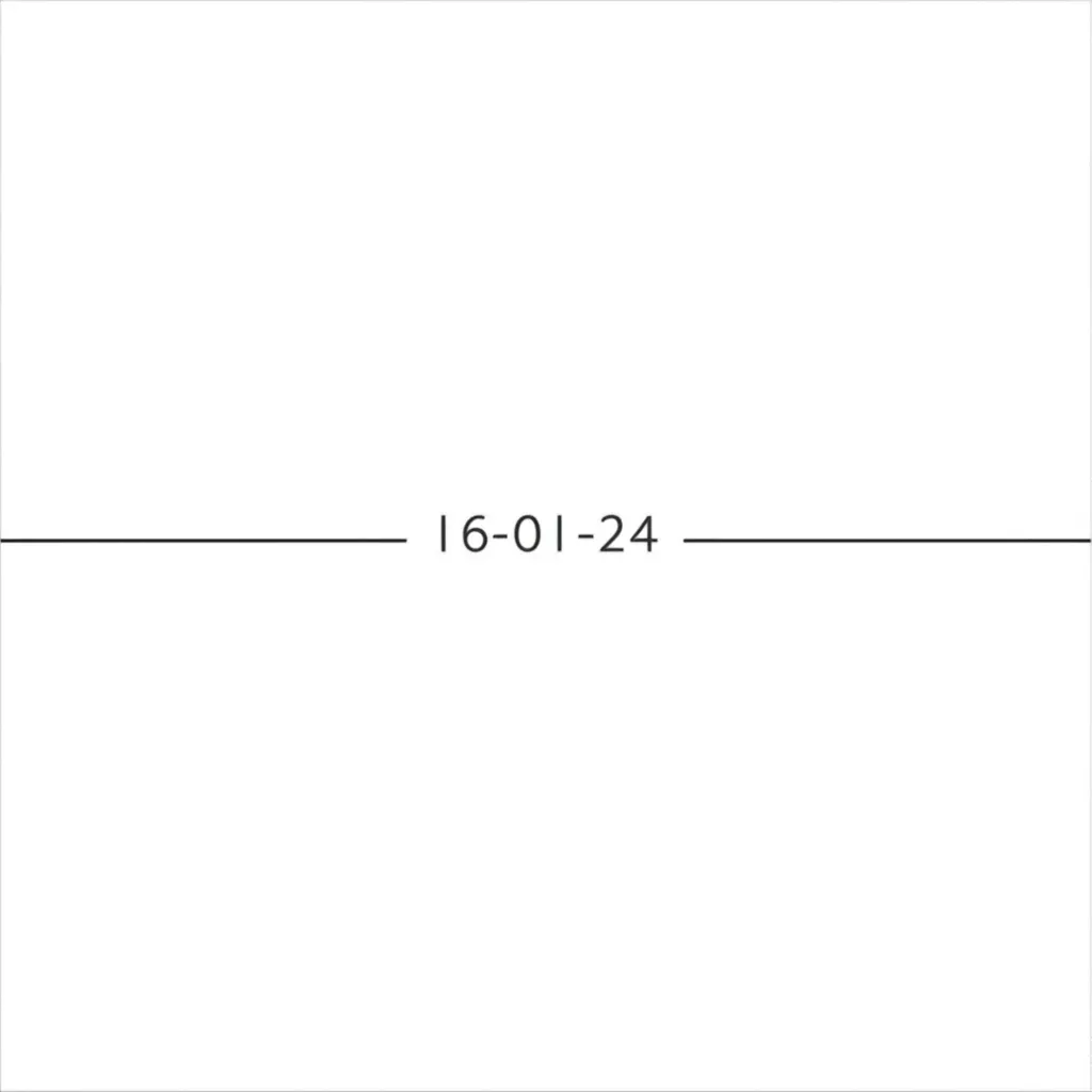 Minimalist Date Tattoo: 16-01-24 Design Ideas
