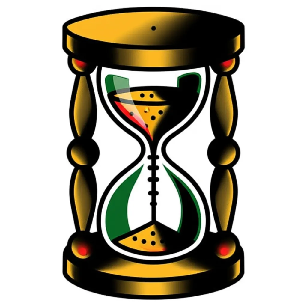 Old School Hourglass Tattoo: Timeless Design & Meaning