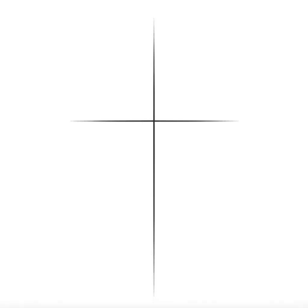 Minimalist Cross Tattoo: Simple Design Ideas & Meaning