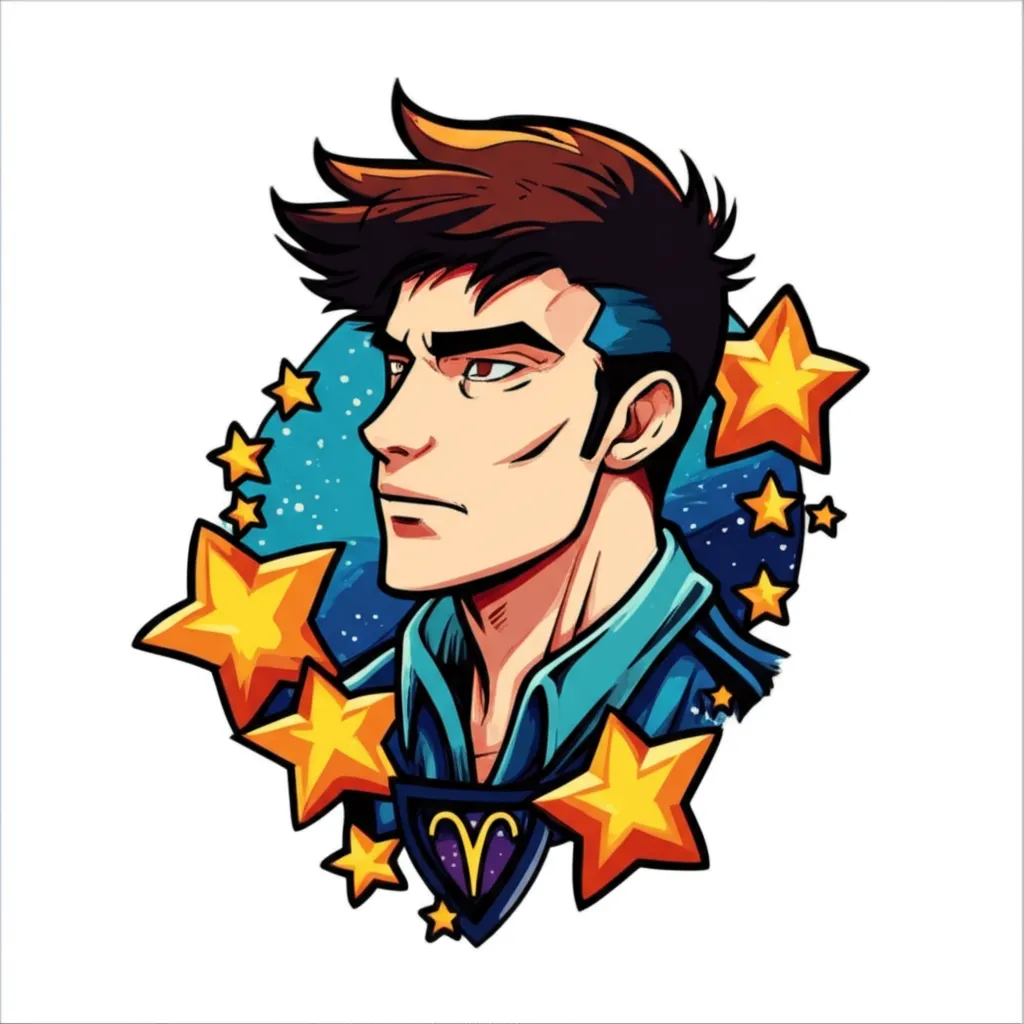 Kevin Aries Anime Tattoo Design: Star Clusters and Zodiac Signs Kevin Aries Anime Tattoo Design: Star Clusters and Zodiac Signs