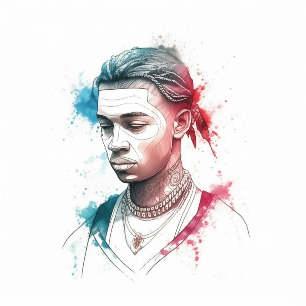 Pray for Paris Album Cover Watercolor Tattoo Design Pray for Paris Album Cover Watercolor Tattoo Design