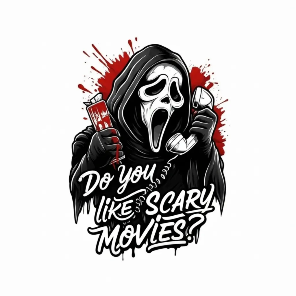 Ghostface Graffiti Tattoo: Scary Movie Inspired Ink