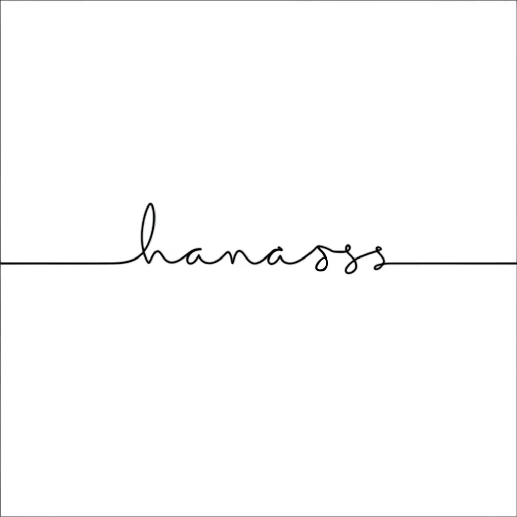 Ahanass Minimalist Tattoo Design
