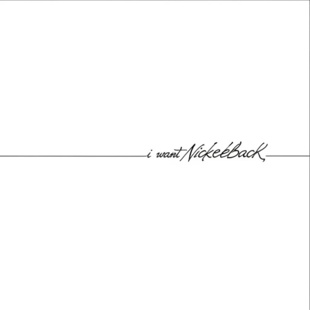 Minimalist Nickelback Lyrics Tattoo Idea