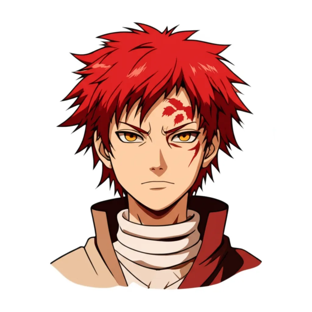 Gaara Anime Tattoo Design - Inspired by Naruto Gaara Anime Tattoo Design - Inspired by Naruto