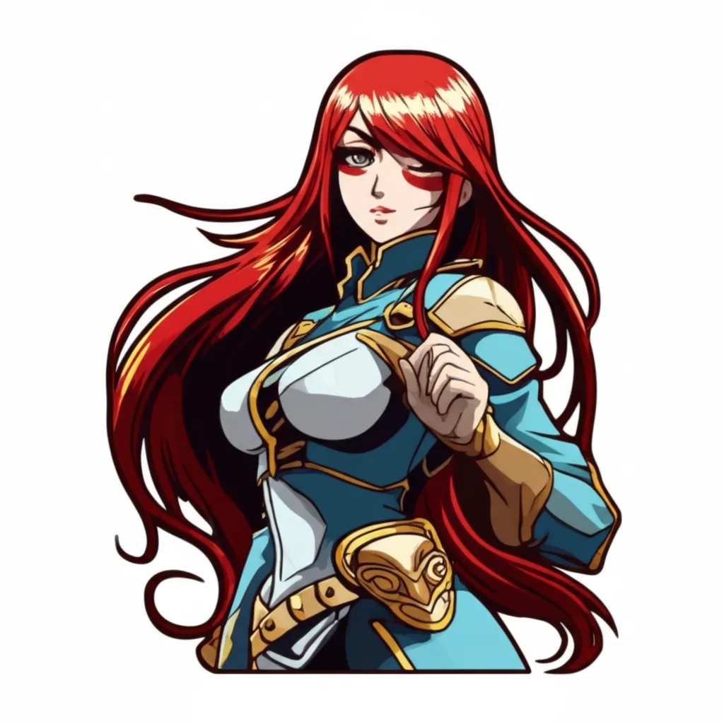 Eslanne Anime Style Tattoo Design
