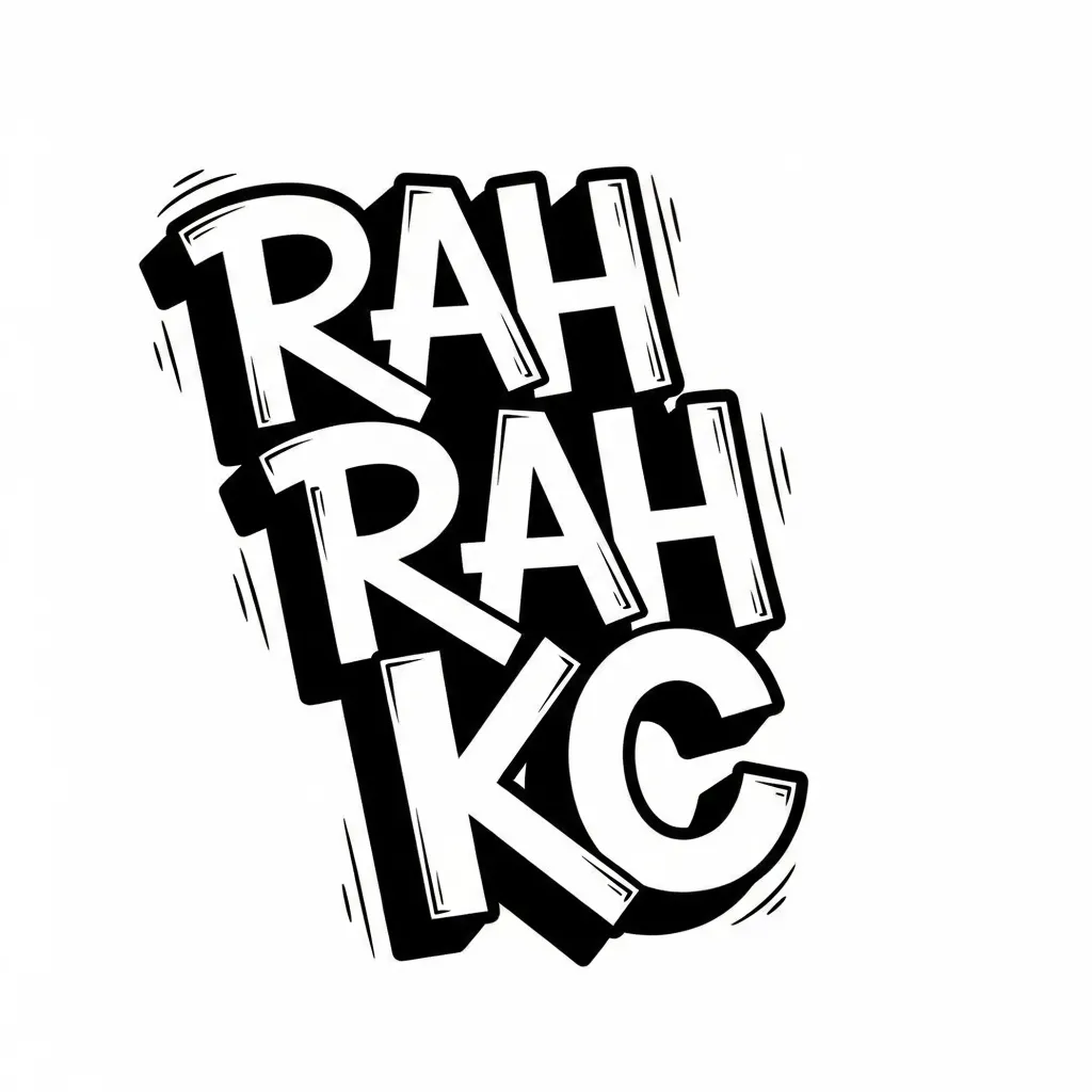 Rah Rah KC Graffiti Tattoo Design