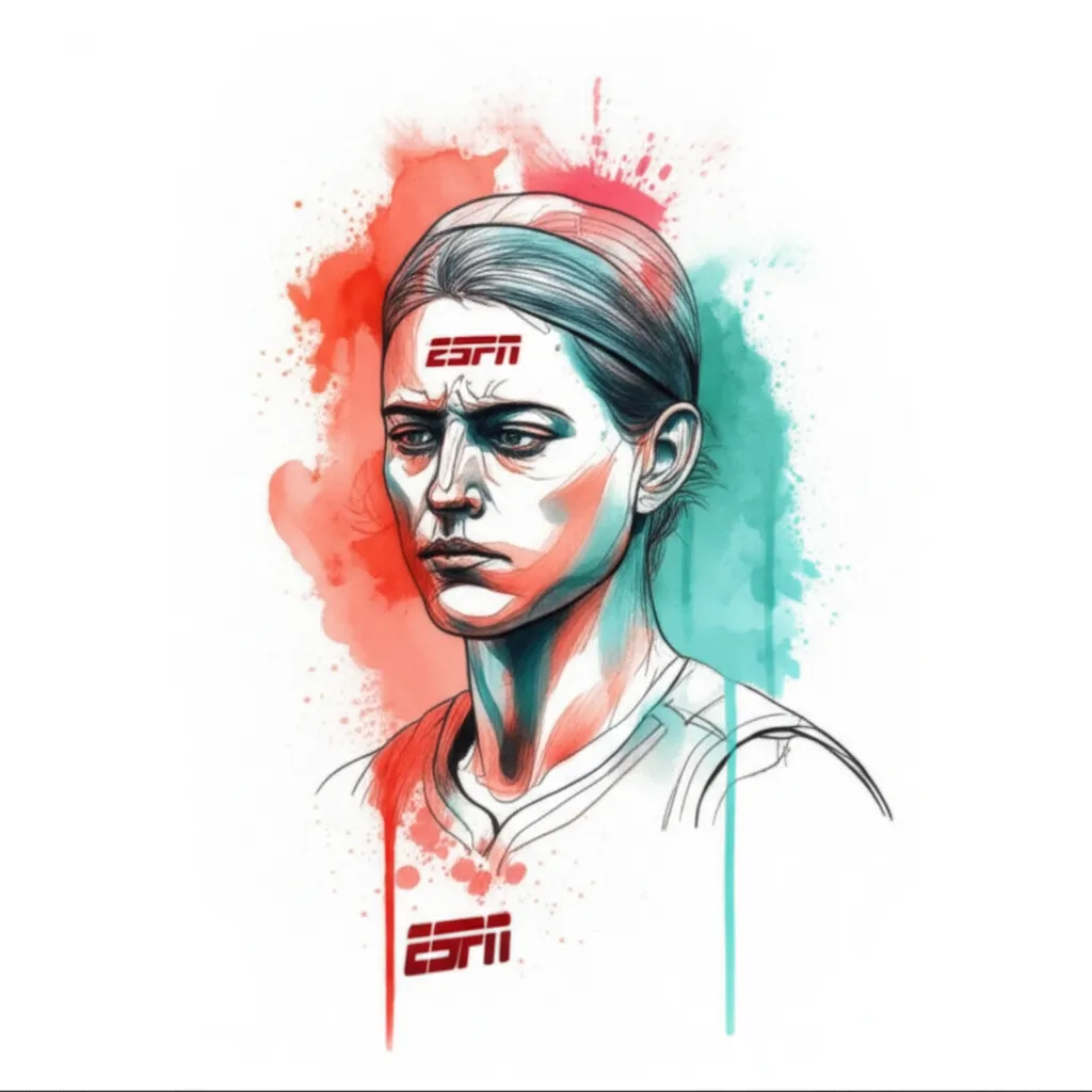 Watercolor Tattoo Design: 2950 Vertical, ESPN Horizontal