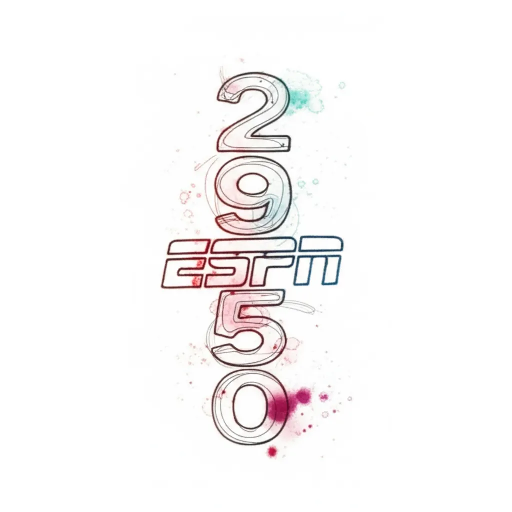 Watercolor 2950 ESPN Tattoo Design