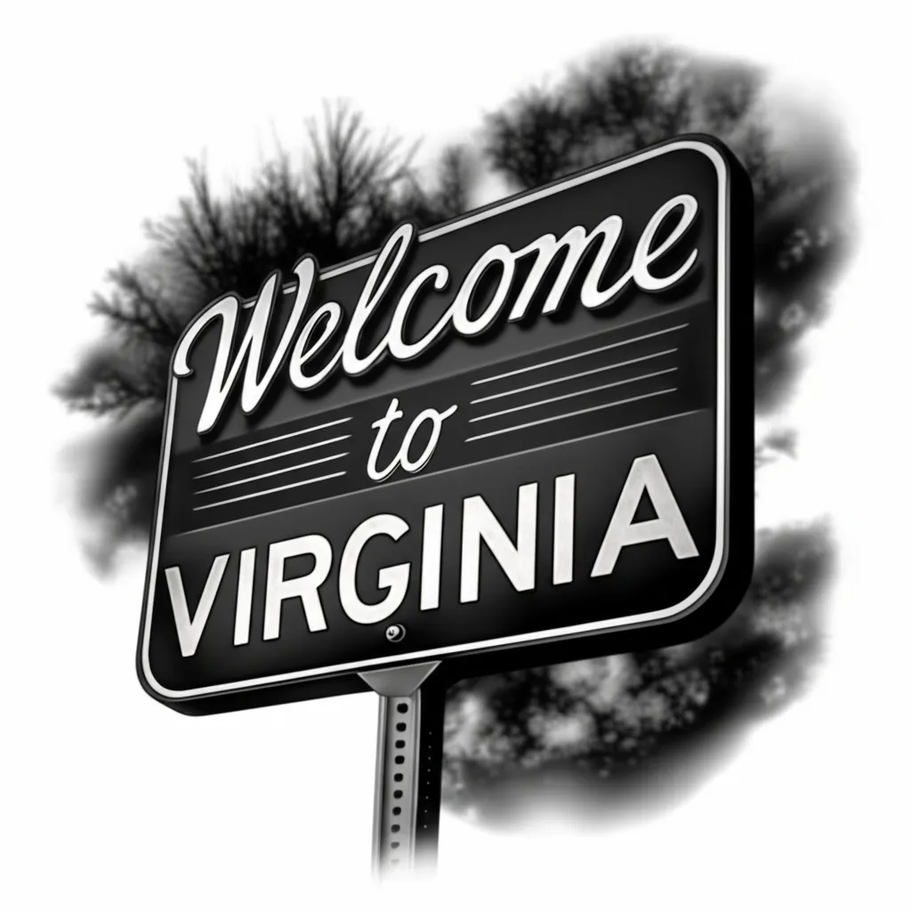 Welcome to Virginia Sign Realism Tattoo Idea