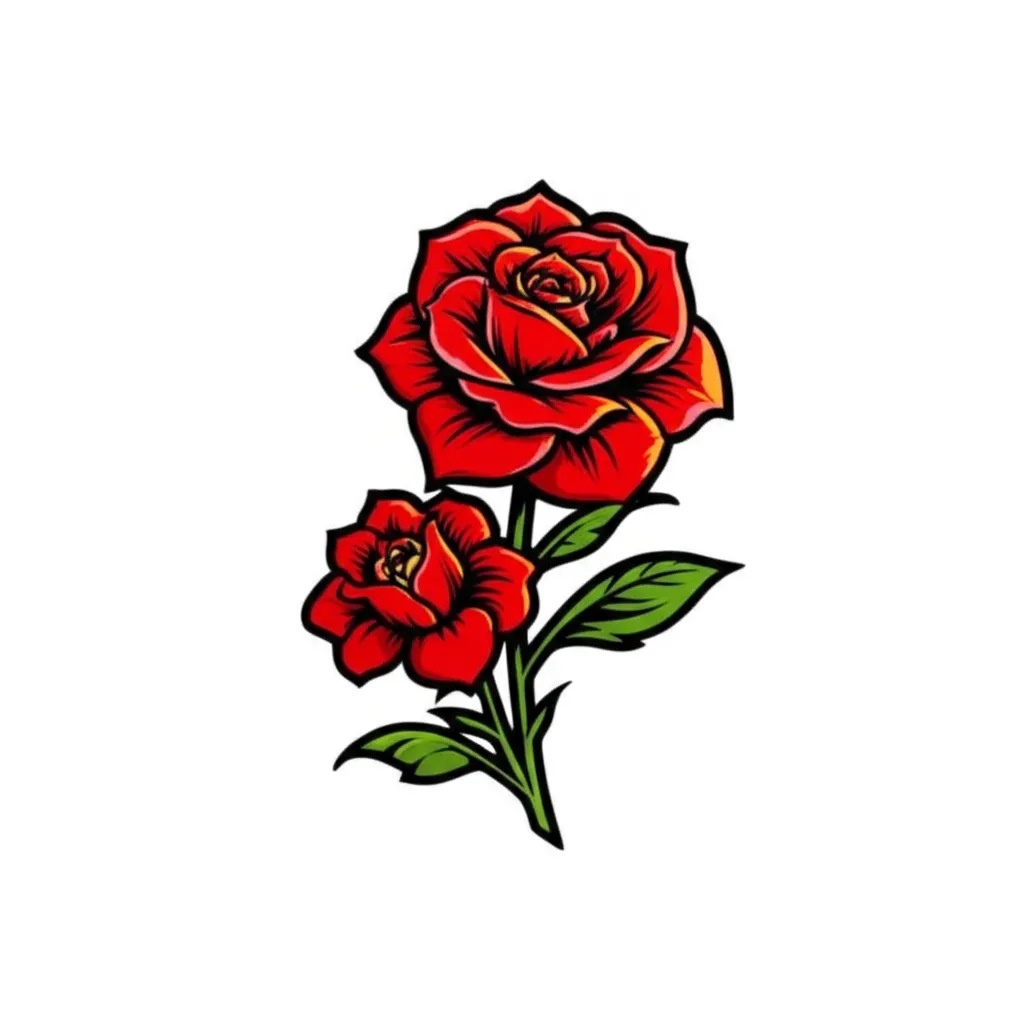 Solo Leveling & Tokyo Ghoul Flower Anime Tattoo for ZeroRise