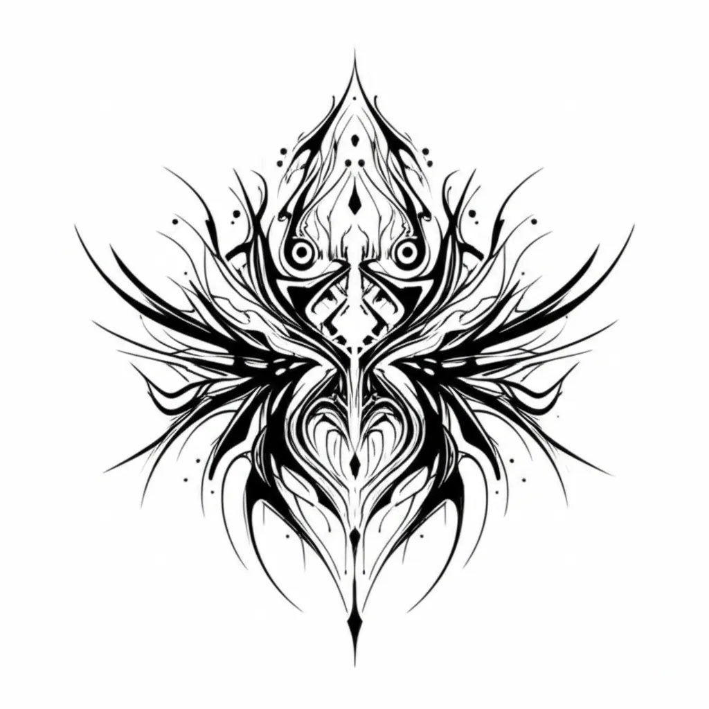 Cyber Sigilism Tattoo: Walking Hell, Gods Grow Tired