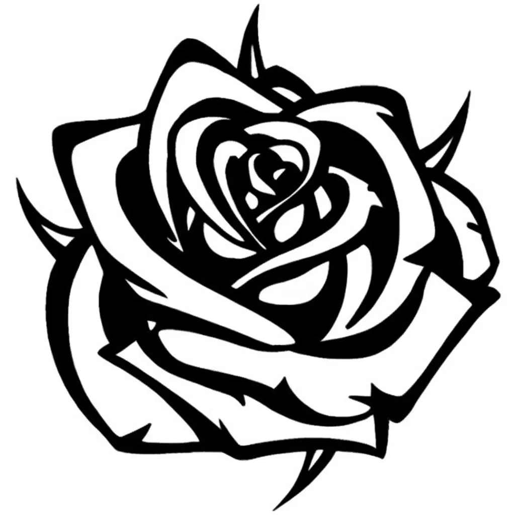 Graffiti Rose Tattoo: A Bold Floral Statement