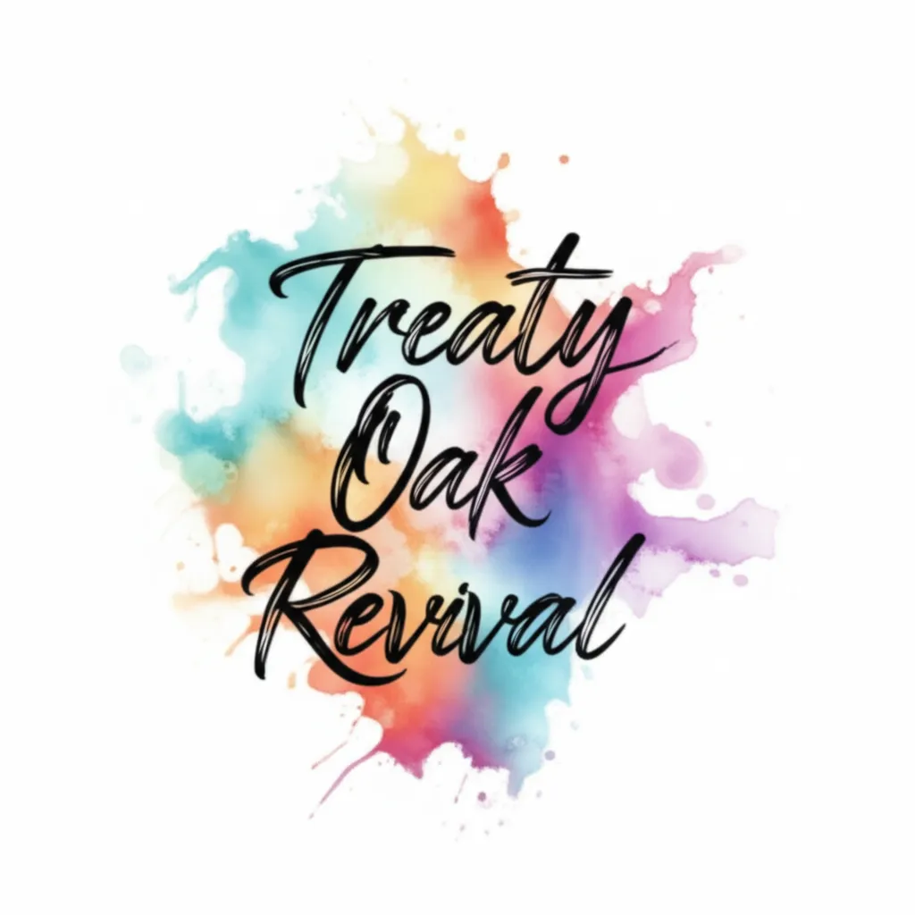 Treaty Oak Revival Lyrics Watercolor Tattoo Design