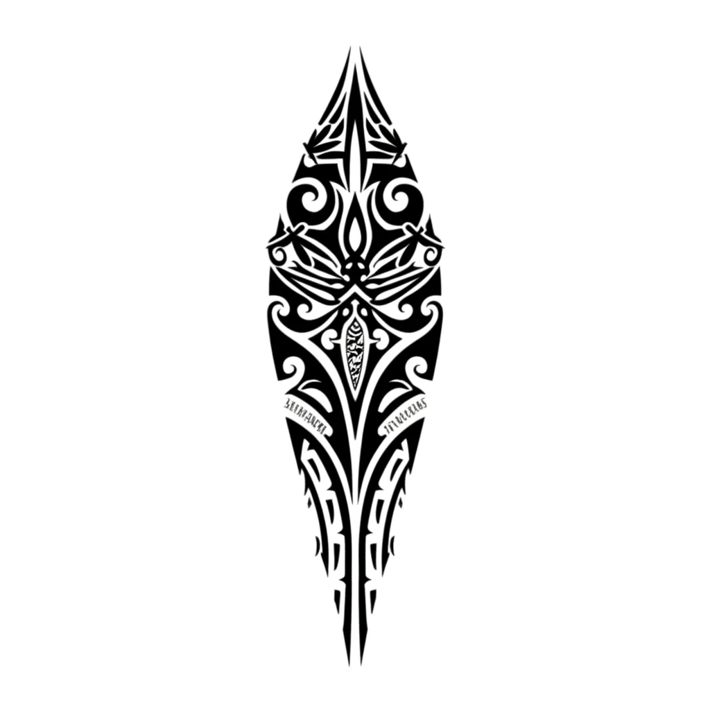 Tribal Dragonfly Memorial Tattoo for Mom - Forearm Design Tribal Dragonfly Memorial Tattoo for Mom - Forearm Design