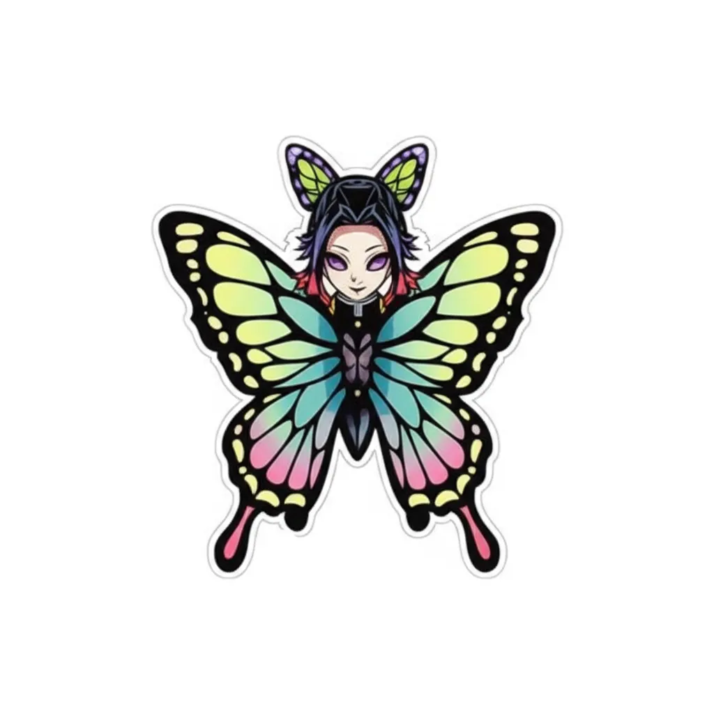 Upper Moon 2 Butterfly Anime Tattoo Design Upper Moon 2 Butterfly Anime Tattoo Design