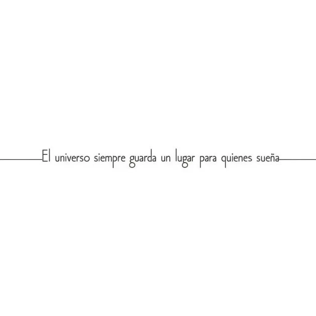 Minimalist Tattoo: The Universe Always Holds a Place for Dreamers Minimalist Tattoo: The Universe Always Holds a Place for Dreamers