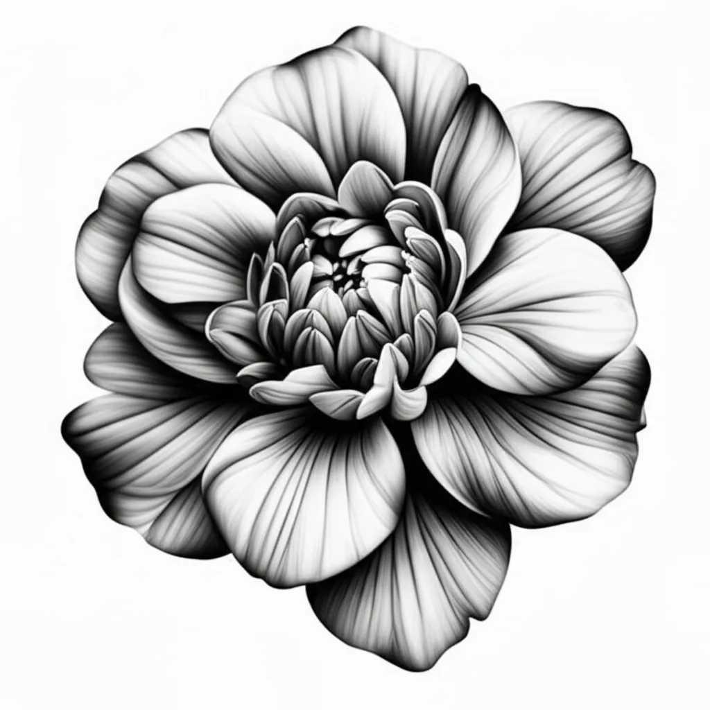 Realistic Flower Tattoo Design: Meaning and Inspiration