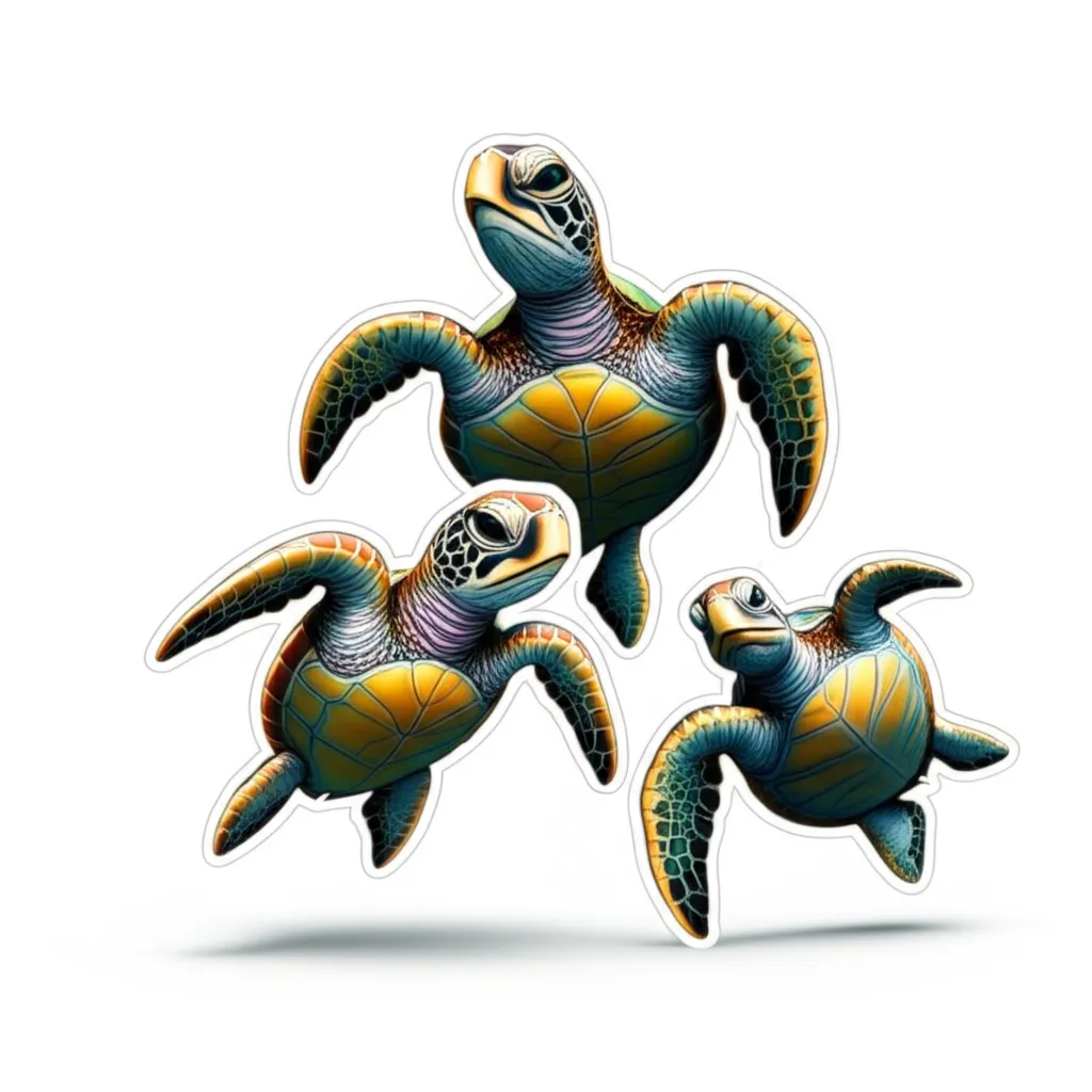 3D Sea Turtle Tattoo Design Ideas