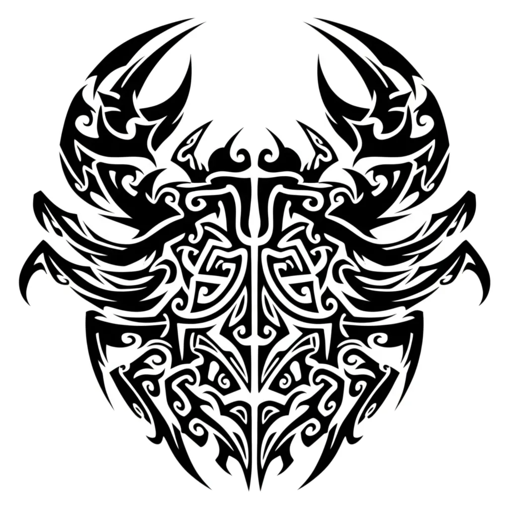 Memento Mori Tribal Tattoo Design Memento Mori Tribal Tattoo Design