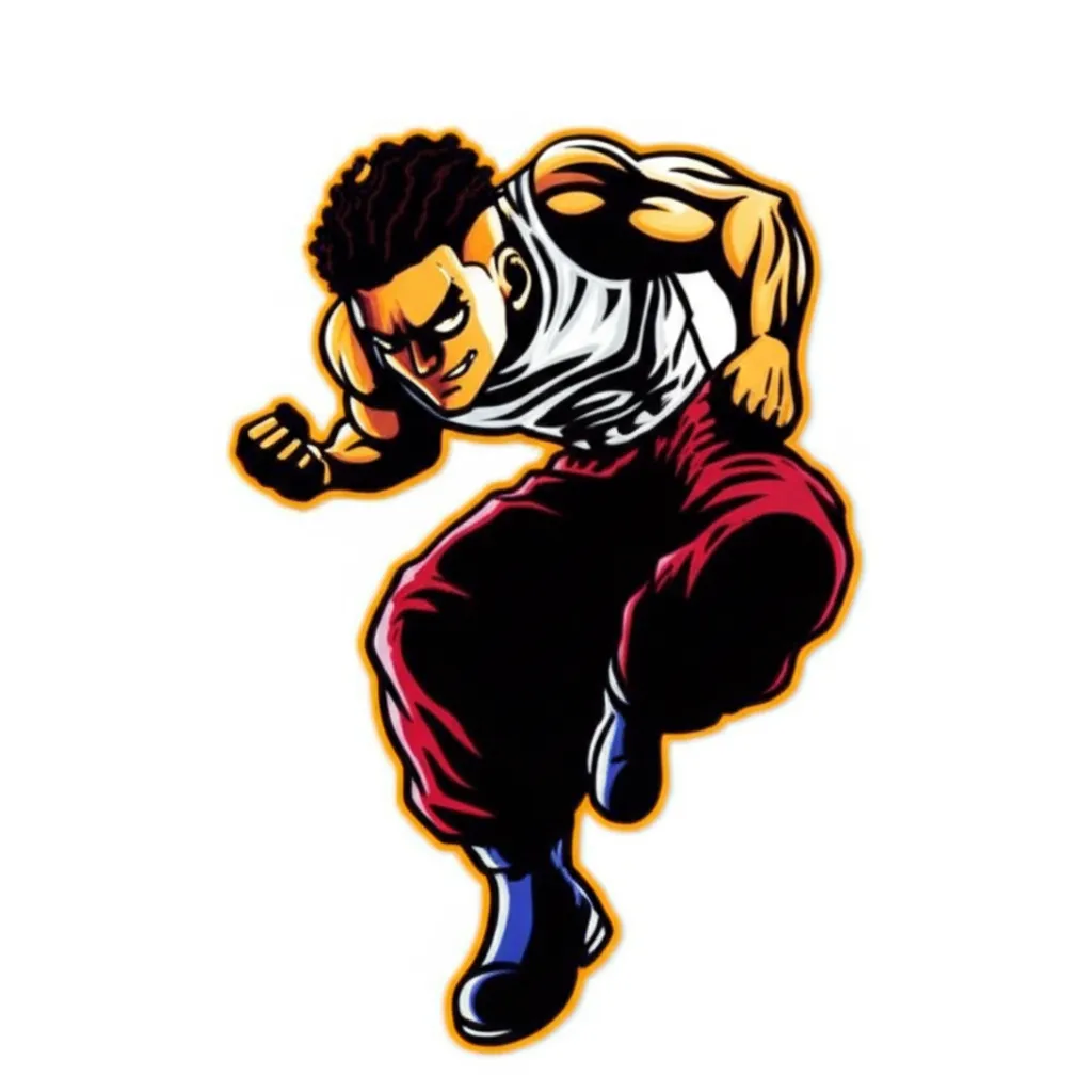 Anime Style Anthony Tattoo Design