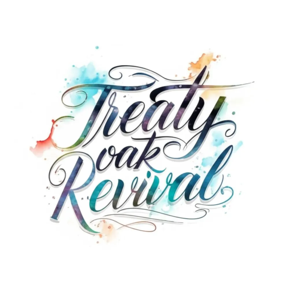 Treaty Oak Revival Lyrics Watercolor Tattoo Design