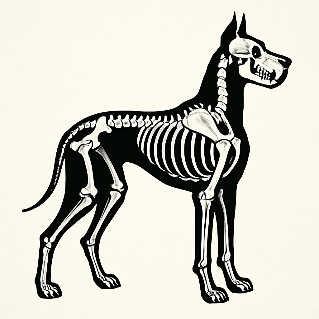 X-Ray Style Dead Bear Tattoo Design X-Ray Style Dead Bear Tattoo Design