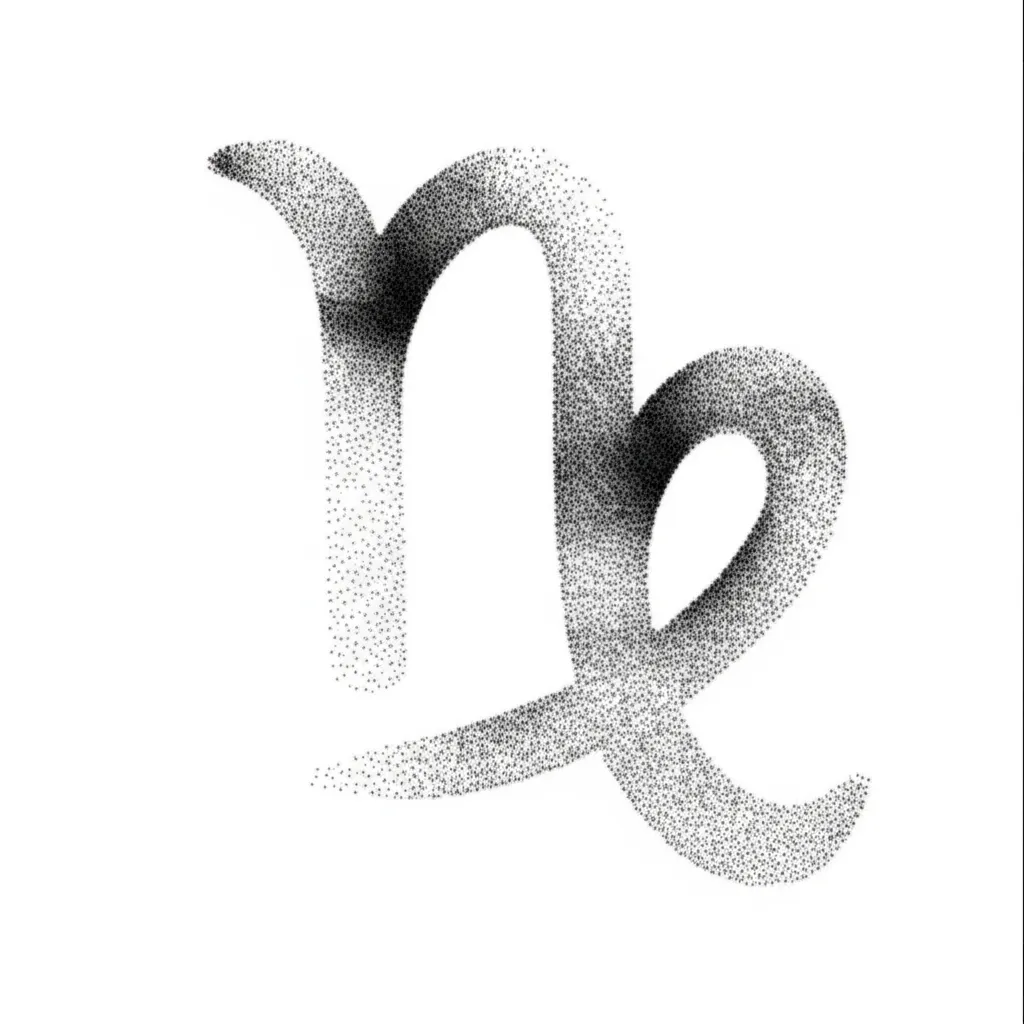 Libra Dotwork Tattoo Design: Zodiac Sign in Detailed Stipple Art