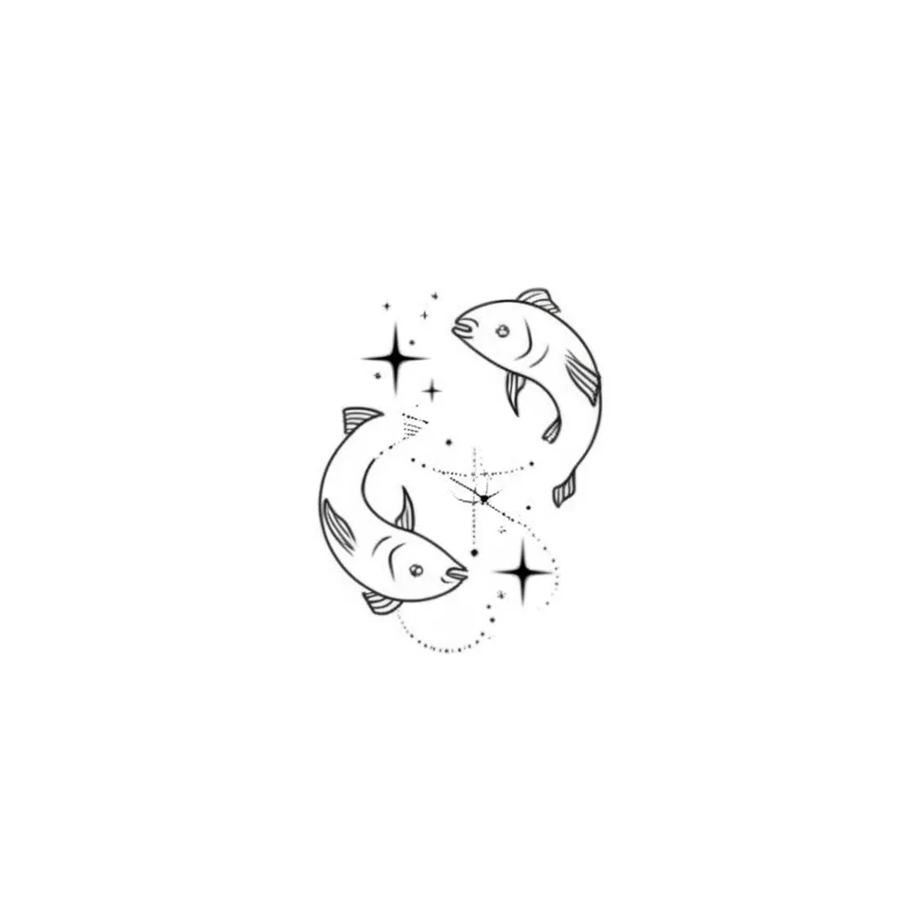 Minimalist Pisces, Aries, and Leo Zodiac Sign Tattoo Design Minimalist Pisces, Aries, and Leo Zodiac Sign Tattoo Design